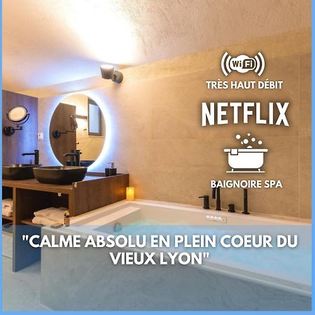Cocoon Du Vieux Lyon - Luxury Apartment - Balneo Dış mekan fotoğraf