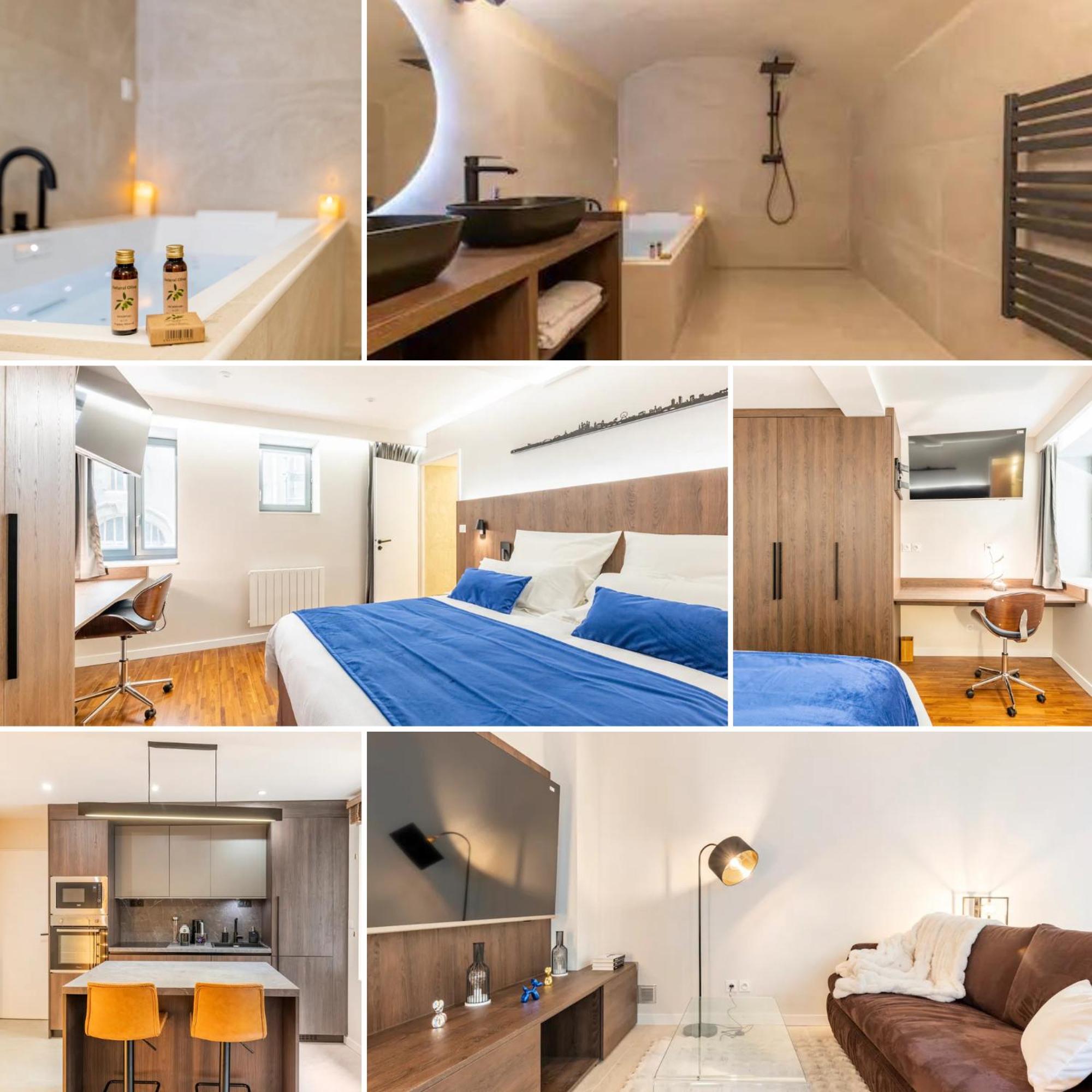 Cocoon Du Vieux Lyon - Luxury Apartment - Balneo Dış mekan fotoğraf